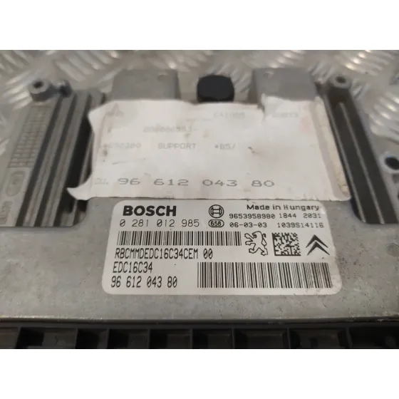Centralita Motor Uce para Citroën C4 Berlina