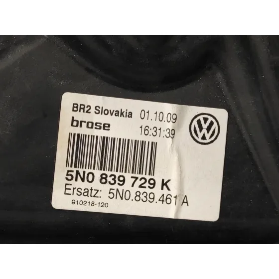 Elevalunas Trasero Izquierdo para Volkswagen Tiguan (5N1)