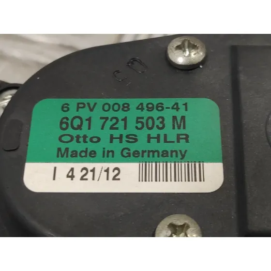 Potenciometro Pedal para Skoda Fabia (5J2 )