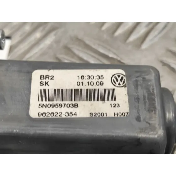 Motor Elevalunas Trasero Izquierdo para Volkswagen Tiguan (5N1)