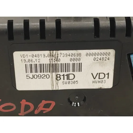 Cuadro Instrumentos para Skoda Fabia (5J2 )