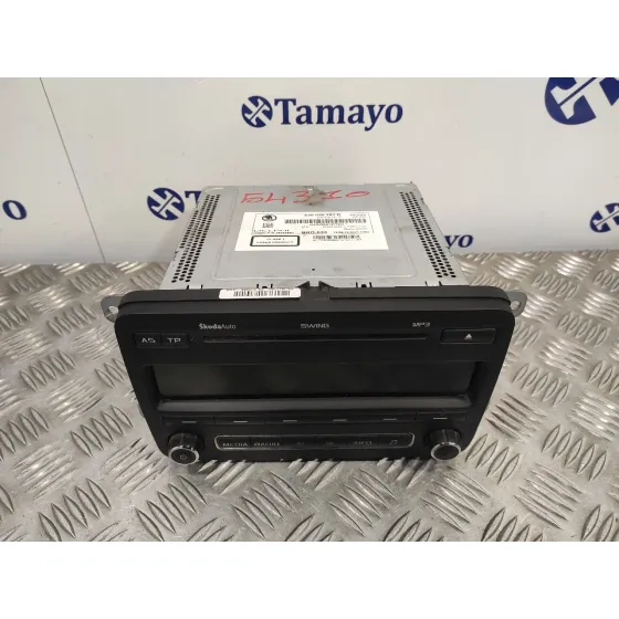 Sistema Audio / Radio Cd para Skoda Fabia (5J2 )