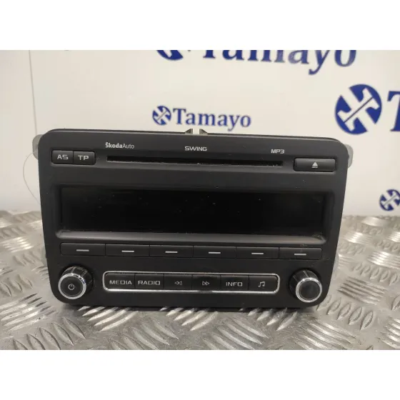 Sistema Audio / Radio Cd para Skoda Fabia (5J2 )