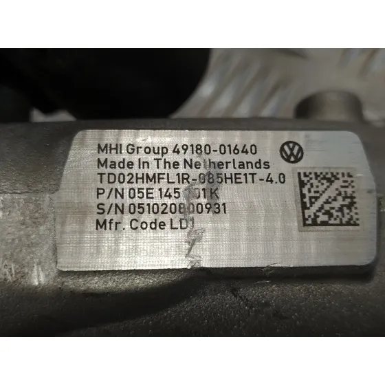 Turbocompresor para Volkswagen T-Roc