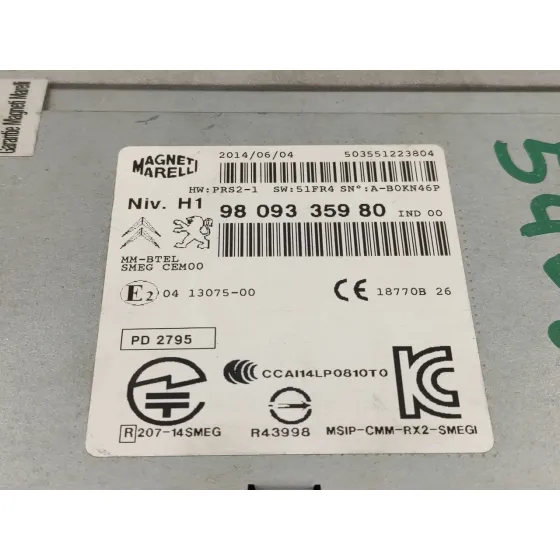 Sistema Navegacion Gps para Citroën C4 Cactus