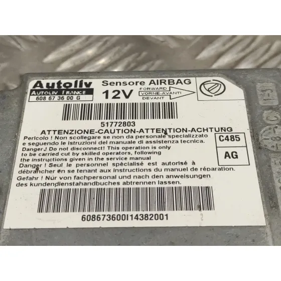 Centralita Airbag para Fiat Doblo (119)