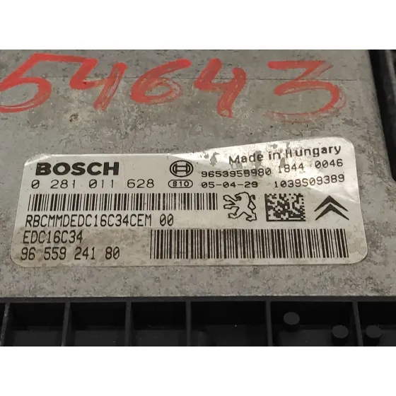 Centralita Motor Uce para Peugeot 206 Cc