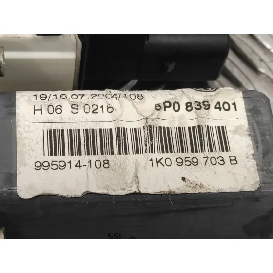 Elevalunas Trasero Izquierdo para Seat Toledo (5P2)