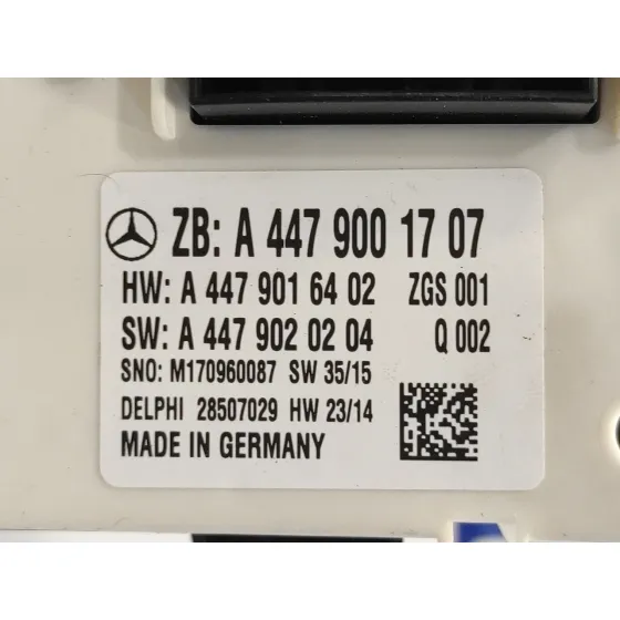 Caja Reles / Fusibles para Mercedes-Benz Vito Tourer (447)