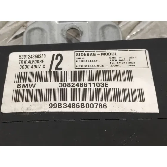 Airbag Lateral Delantero Derecho para Bmw Serie 3 Coupe (E46)