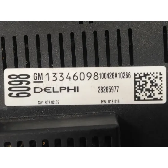 Mando Climatizador para Opel Astra J Lim.
