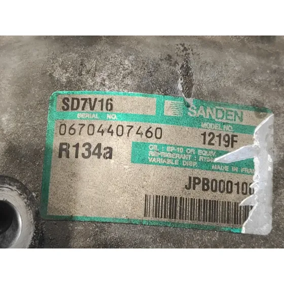 Compresor Aire Acondicionado para Mg Serie 45 (T/Rt)