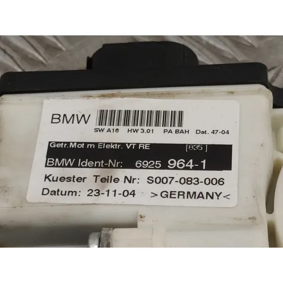 Motor Elevalunas Delantero Derecho para Bmw X3 (E83)