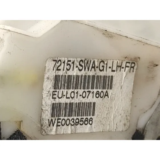 Cerradura Puerta Delantera Izquierda para Honda Cr-V (Re)
