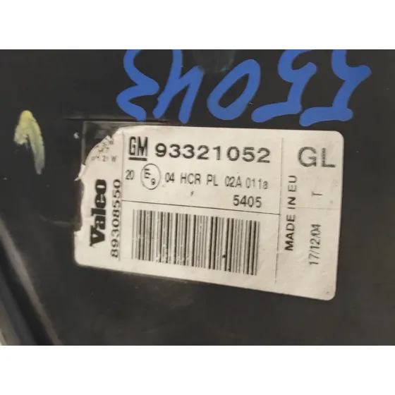 Faro Izquierdo para Opel Meriva