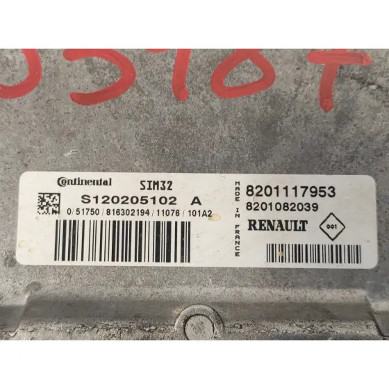 Centralita Motor Uce para Renault Modus