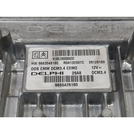 Centralita Motor Uce para Peugeot 308