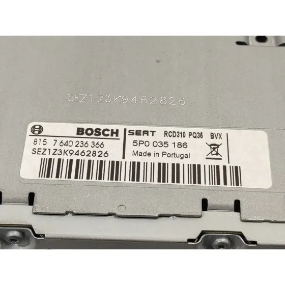 Sistema Audio / Radio Cd para Seat Altea Xl (5P5)