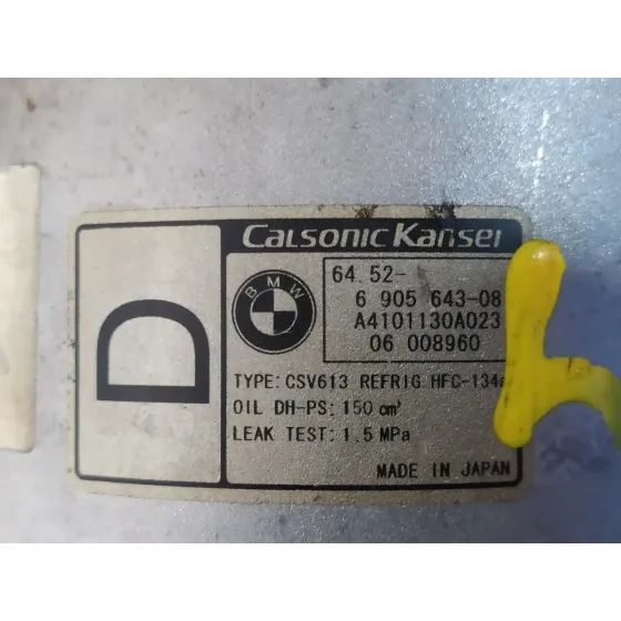 Compresor Aire Acondicionado para Bmw X3 (E83)