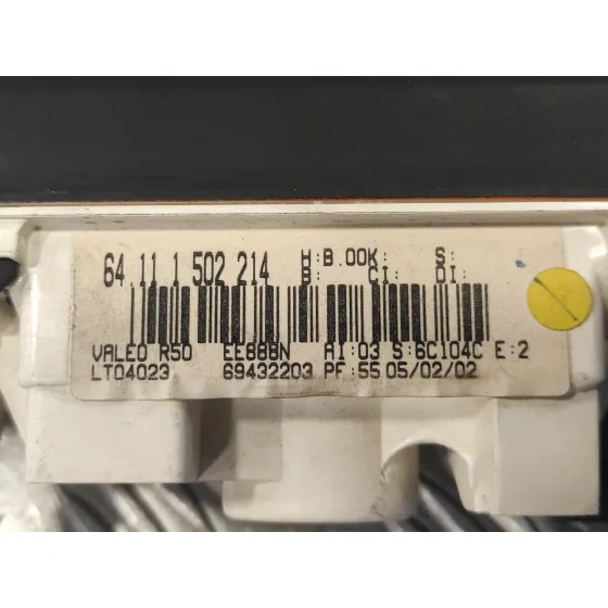 Mando Calefaccion / Aire Acondicionado para Mini Mini (R50,R53)