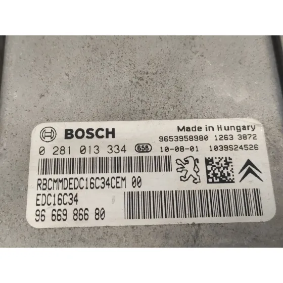 Centralita Motor Uce para Citroën C4 Picasso