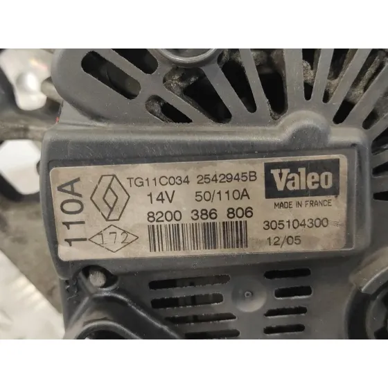 Alternador para Renault Clio Ii Fase Ii (B/Cb0)