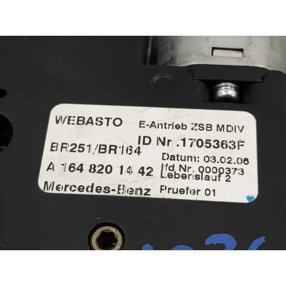 Motor Techo Electrico para Mercedes-Benz Clase R (W251)