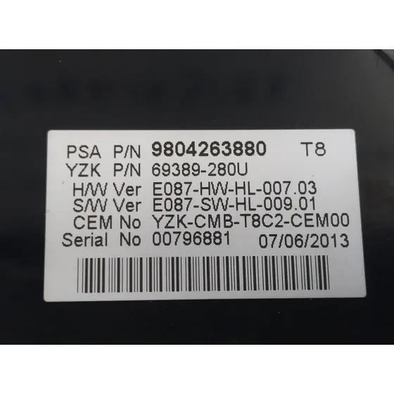 Cuadro Instrumentos para Peugeot 5008