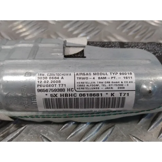 Airbag Cortina Delantero Derecho para Peugeot 308