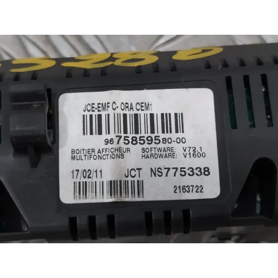 Pantalla Multifuncion para Peugeot 308