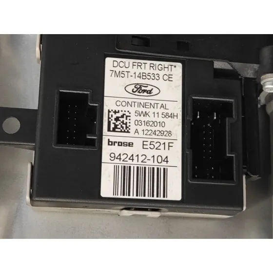 Elevalunas Delantero Derecho para Ford C-Max (Cb3)