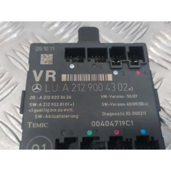Modulo Electronico para Mercedes-Benz Clase E (W212) Lim.