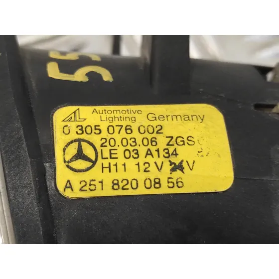 Faro Antiniebla Derecho para Mercedes-Benz Clase B (W245)