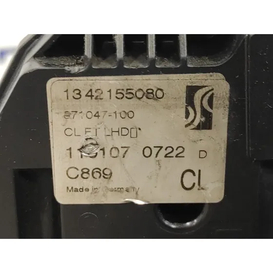 Cerradura Puerta Delantera Izquierda para Fiat Ducato Caja Cerrada 33, Techo Elevado (06.2006)