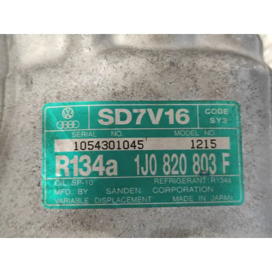 Compresor Aire Acondicionado para Seat Ibiza (6K1)