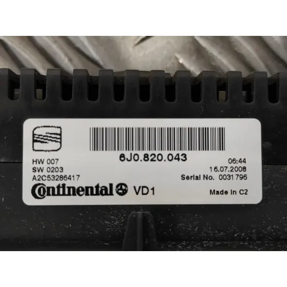Mando Climatizador para Seat Ibiza Sc (6J1)