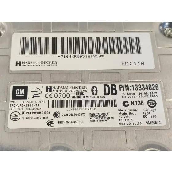 Modulo Electronico para Opel Astra J Lim.