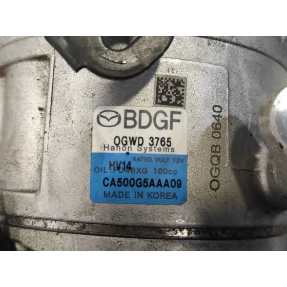 Compresor Aire Acondicionado para Mazda 3 Berlina (Bp)