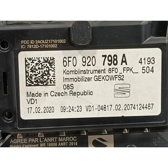 Cuadro Instrumentos para Seat Ibiza (Kj1)