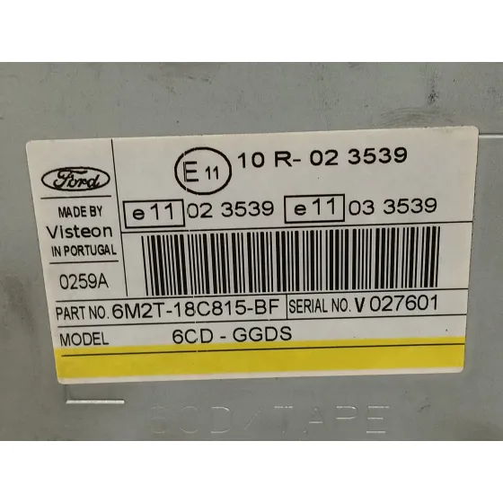Sistema Audio / Radio Cd para Ford Galaxy (Ca1)