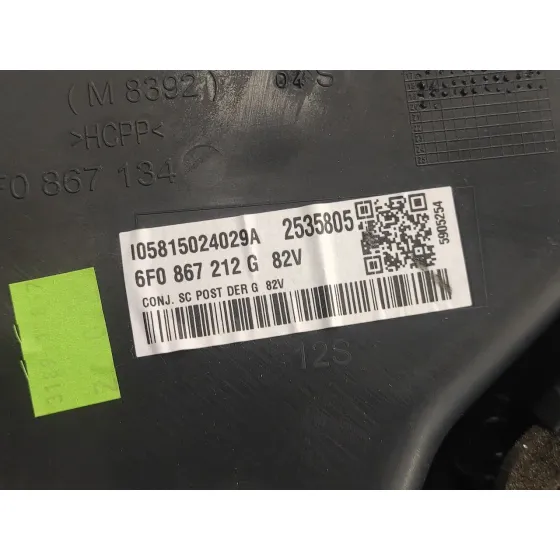 Guarnecido Puerta Trasera Derecha para Seat Ibiza (Kj1)