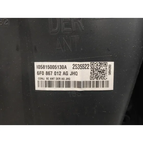 Guarnecido Puerta Delantera Derecha para Seat Ibiza (Kj1)