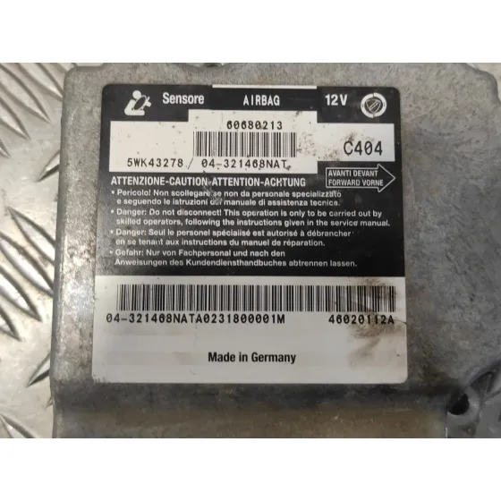 Centralita Airbag para Alfa Romeo 156 Sportwagon