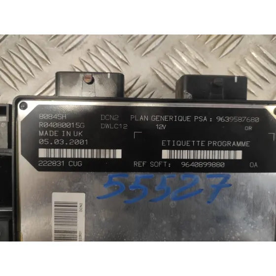 Centralita Motor Uce para Peugeot 206 Berlina