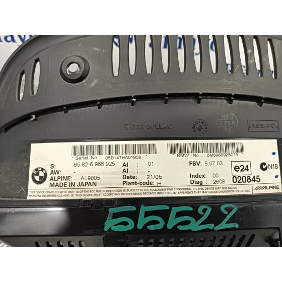 Pantalla Multifuncion para Bmw Serie 3 Berlina (E90)