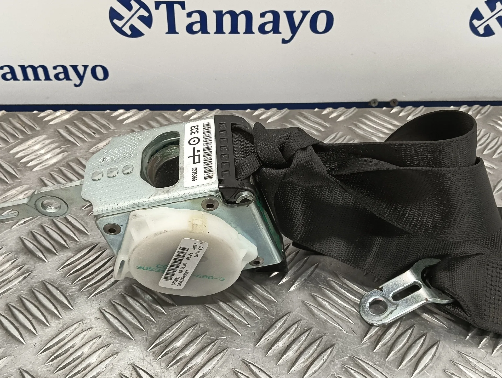 Cinturon Seguridad Trasero Izquierdo para Bmw Serie 3 Berlina (E90)