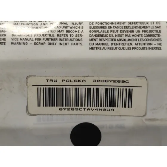 Airbag Delantero Derecho para Bmw Serie 3 Berlina (E90)