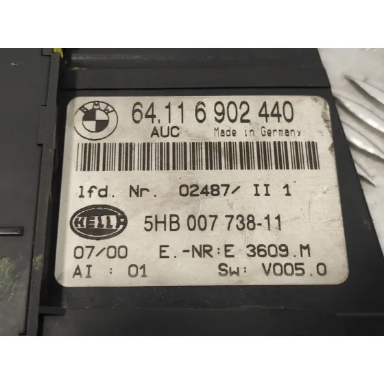 Mando Climatizador para Bmw Serie 3 Berlina (E36)