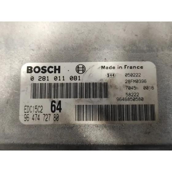 Centralita Motor Uce para Peugeot 307 (S1)