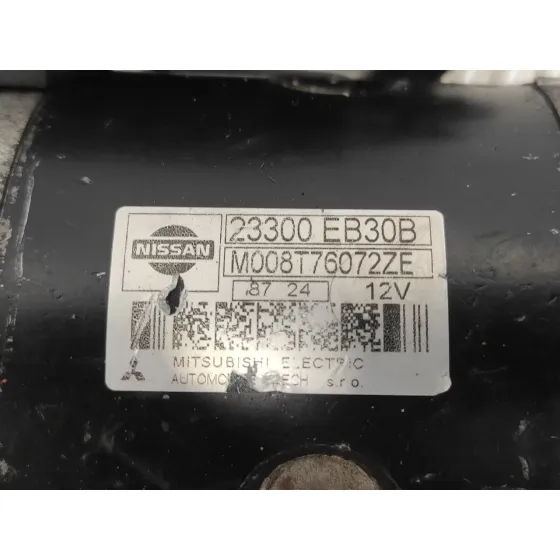 Motor Arranque para Nissan Navara Pick-Up (D40M)